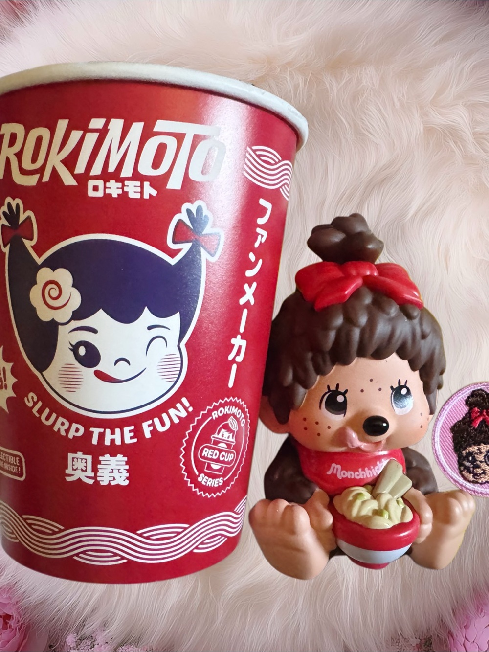 Rokimoto Monchhichi Red Cup Series